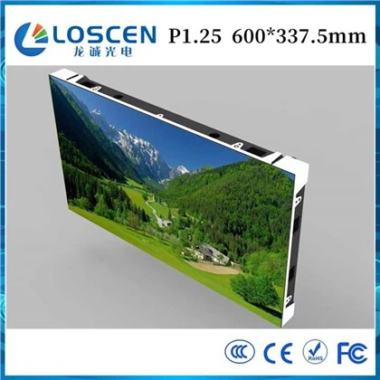 Modul de afișare LED pentru interior Ultra HD P1.25 Cutie din aluminiu turnat